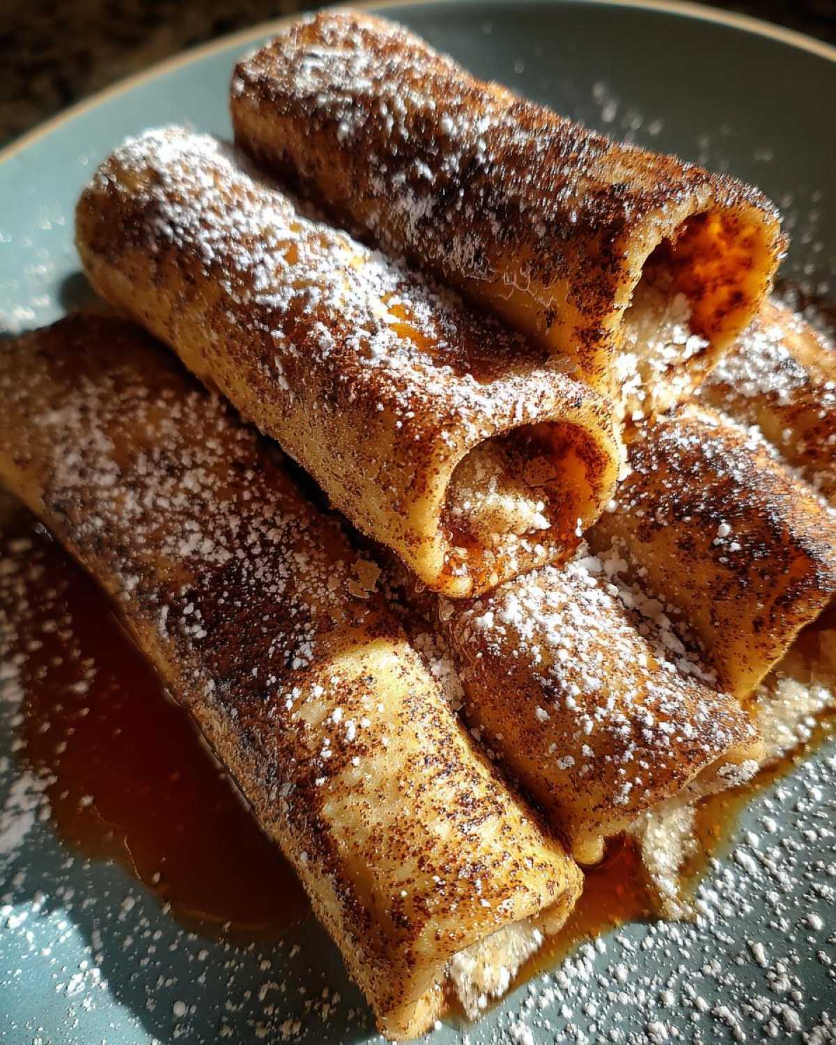 Apple Cinnamon French Toast Roll-Ups (Fun Breakfast Treat) - detail 4