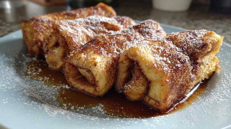 Apple Cinnamon French Toast Roll-Ups (Fun Breakfast Treat)