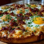 Bacon & Egg Breakfast Pizza (Fun Morning Meal)