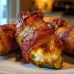 Bacon-Wrapped Jalapeño Poppers (Keto Snack Hit)
