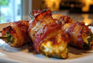 Bacon-Wrapped Jalapeño Poppers (Keto Snack Hit)