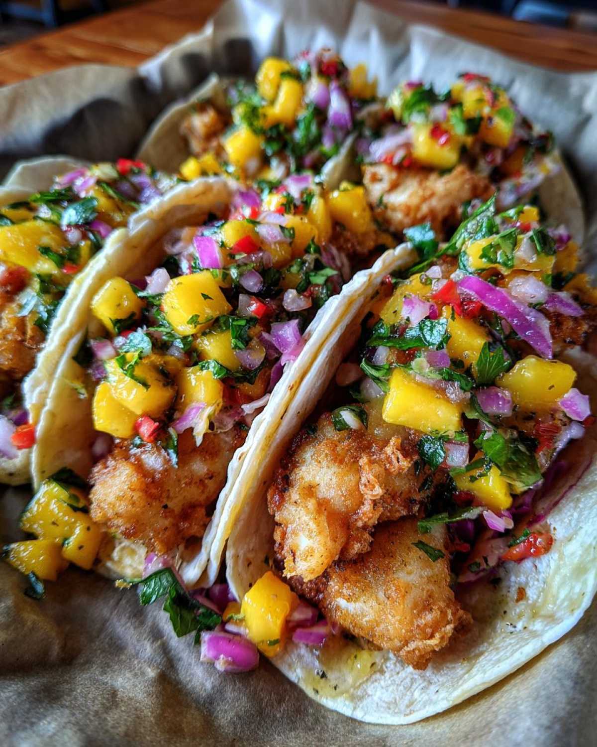 Baja Fish Tacos with Mango Salsa (Taco Tuesday Upgrade) - detail 4
