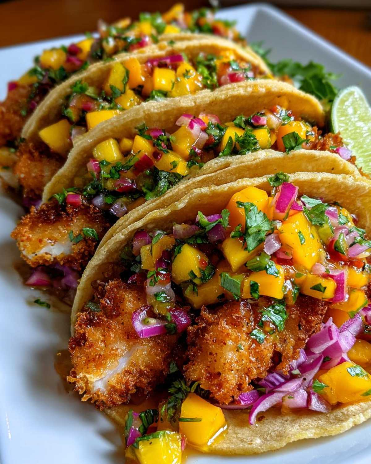 Baja Fish Tacos with Mango Salsa (Taco Tuesday Upgrade) - detail 1