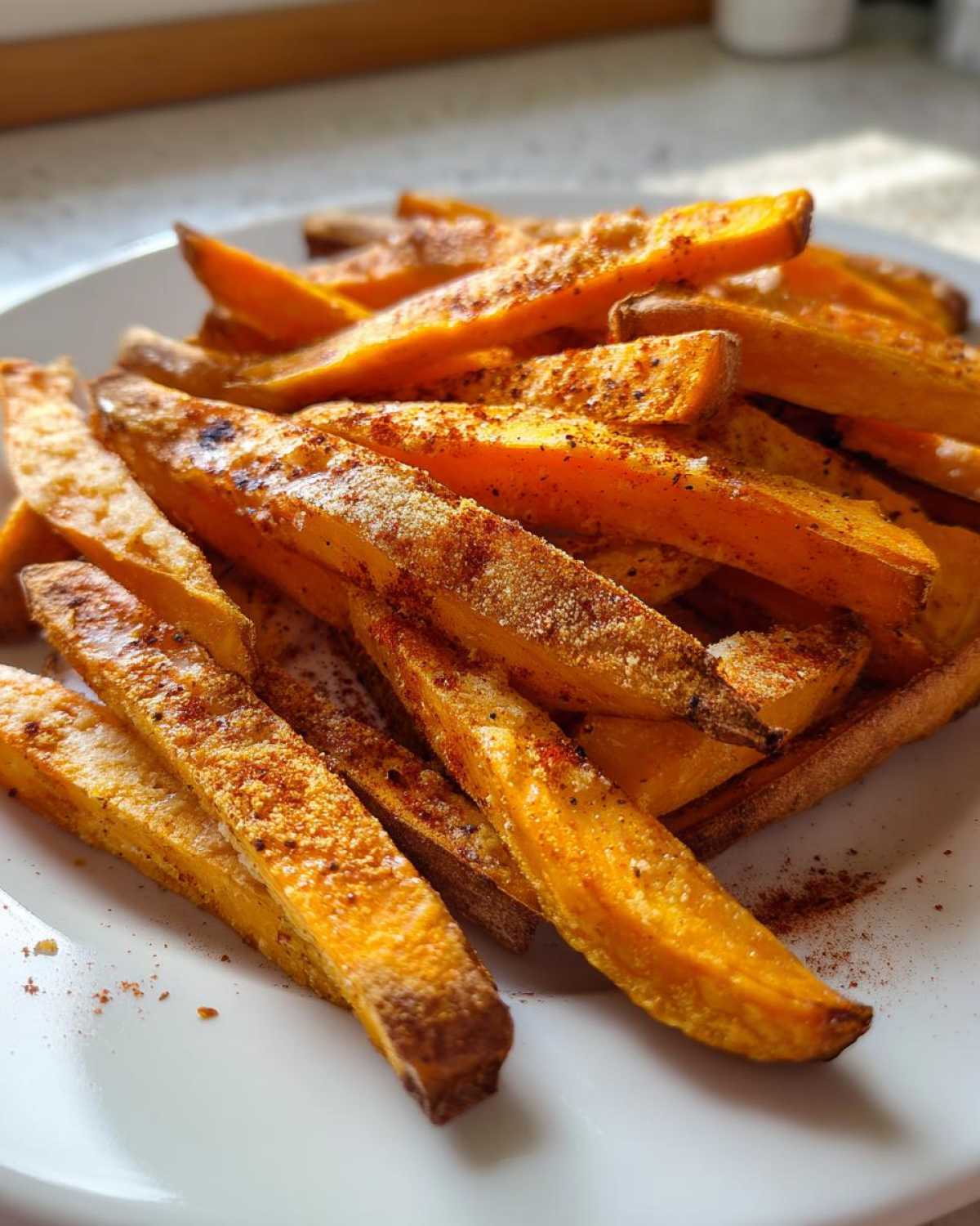 Baked Sweet Potato Fries (Healthy Fry Fix) - detail 2
