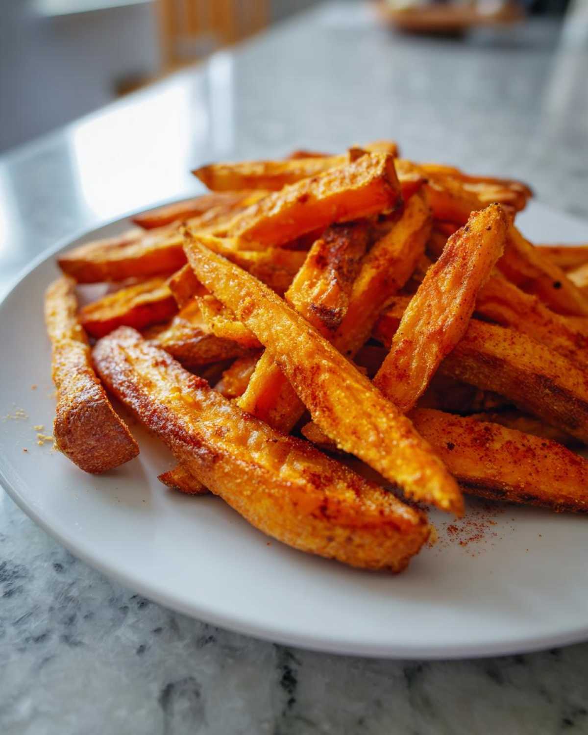 Baked Sweet Potato Fries (Healthy Fry Fix) - detail 4