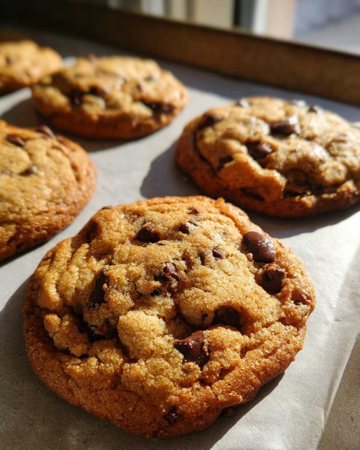 Bakery-Style Chocolate Chip Cookies (Chewy Center, Crispy Edges) - detail 2