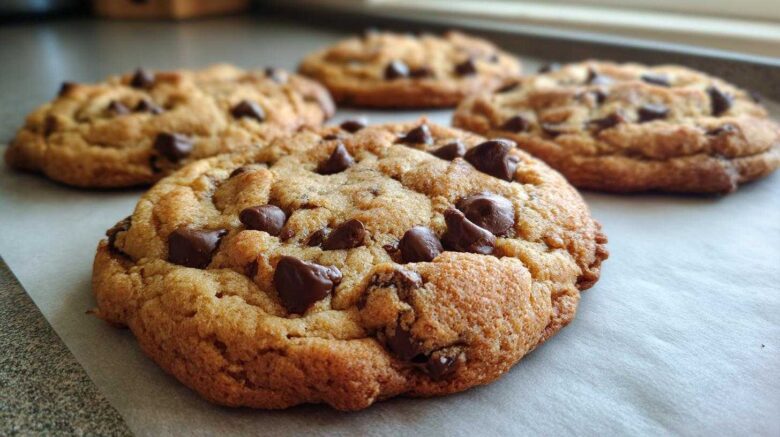 Bakery-Style Chocolate Chip Cookies (Chewy Center, Crispy Edges)