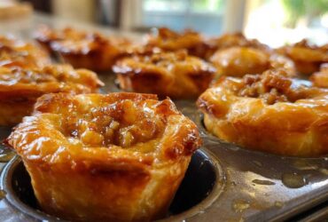 Baklava Bites (Easy Honey Nut Pastries)