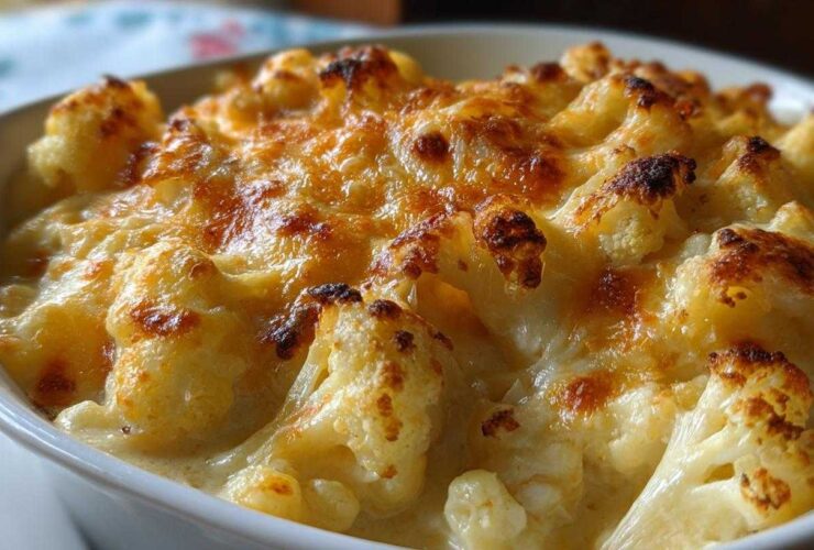 Cauliflower Mac & Cheese (Comfort Food Without the Carbs)