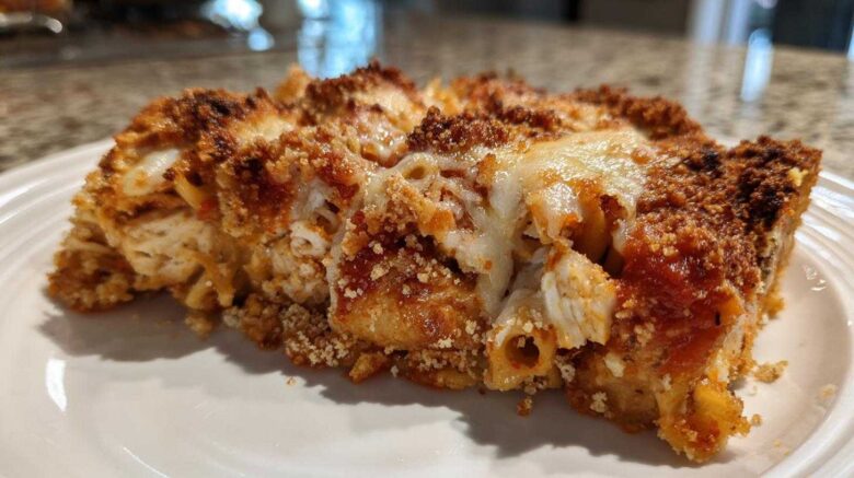 Cheesy Baked Chicken Parmesan Casserole (Crowd-Pleasing Dinner)