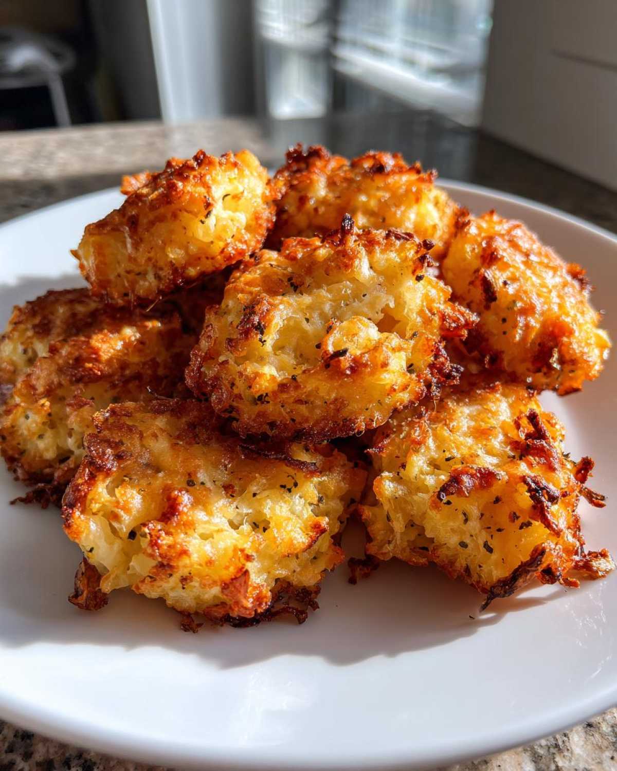 Cheesy Cauliflower Tots (Low-Carb Snack Kids Love) - detail 1