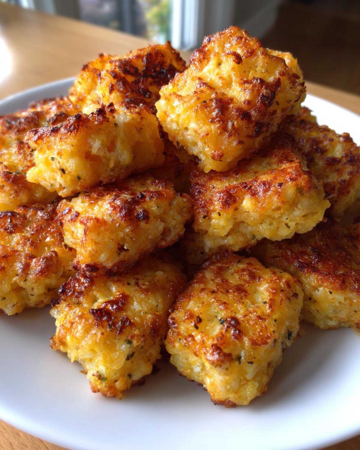 Cheesy Cauliflower Tots (Low-Carb Snack Kids Love) - detail 2