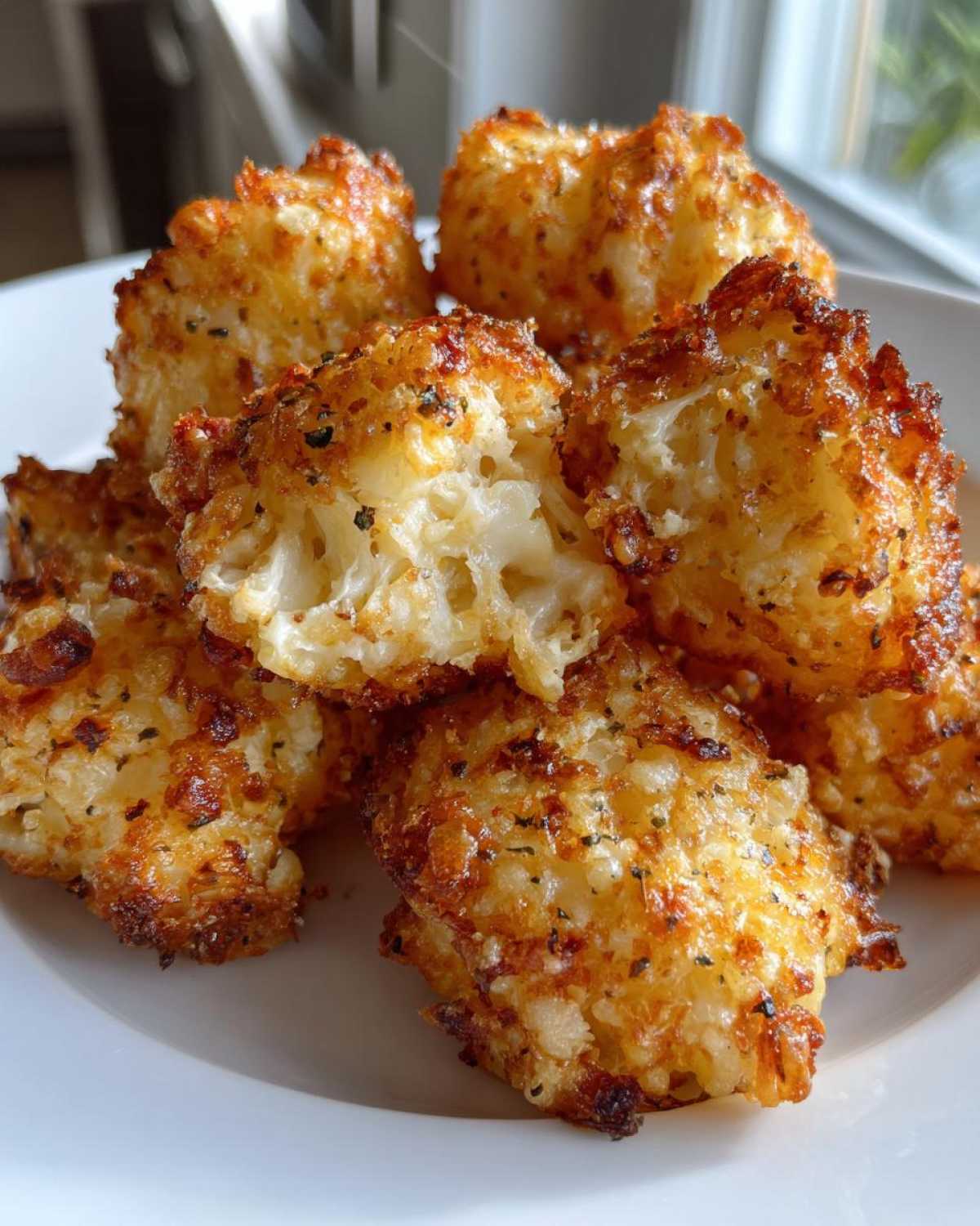 Cheesy Cauliflower Tots (Low-Carb Snack Kids Love) - detail 3