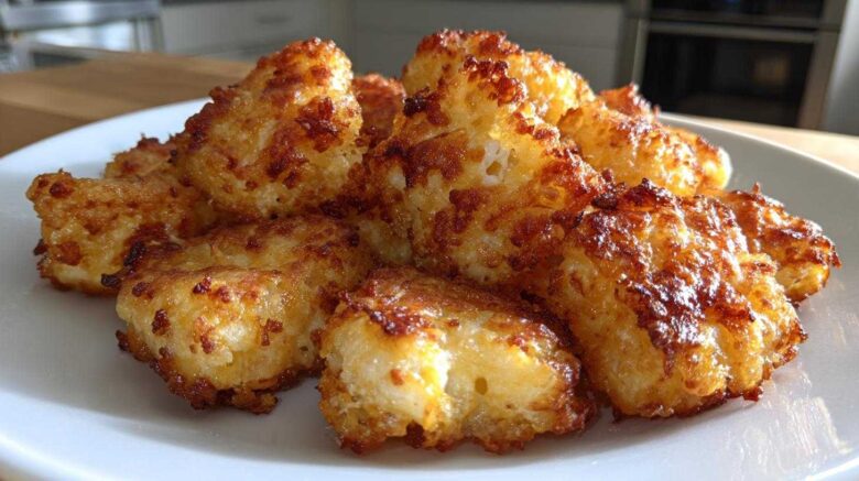 Cheesy Cauliflower Tots (Low-Carb Snack Kids Love)