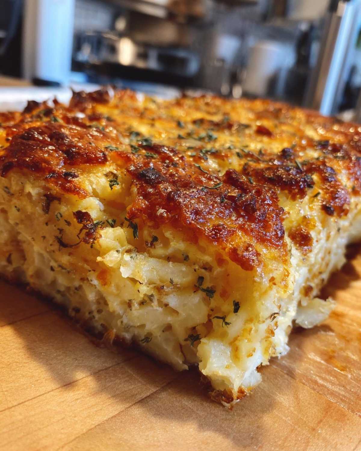 Cheesy Hash Brown Casserole (Café-Style Breakfast Bake) - detail 2