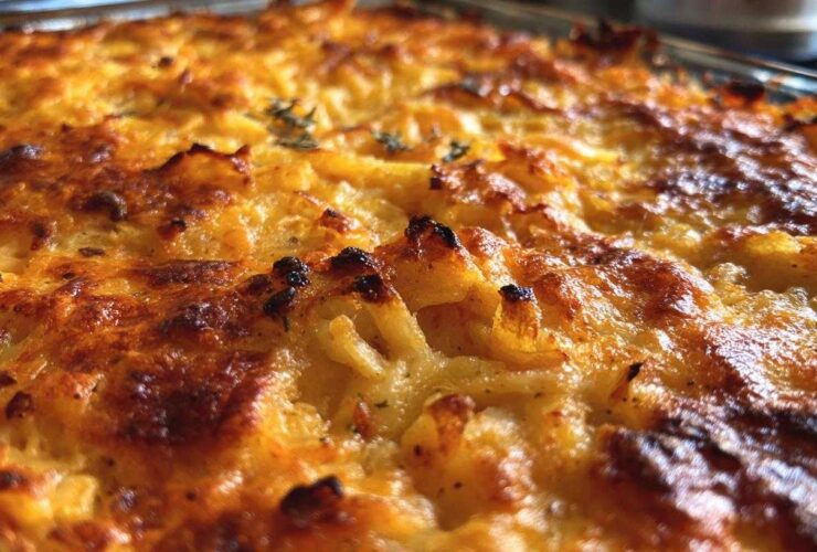 Cheesy Hash Brown Casserole (Café-Style Breakfast Bake)