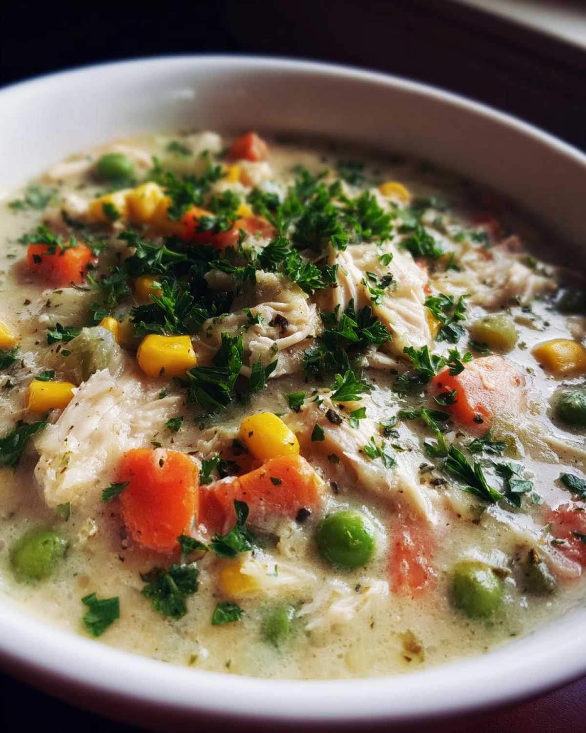 Chicken Pot Pie Soup (All the Comfort Without the Crust) - detail 1