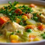 Chicken Pot Pie Soup (All the Comfort Without the Crust)