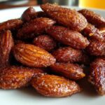 Cinnamon Sugar Roasted Almonds (Addictive Crunchy Snack)