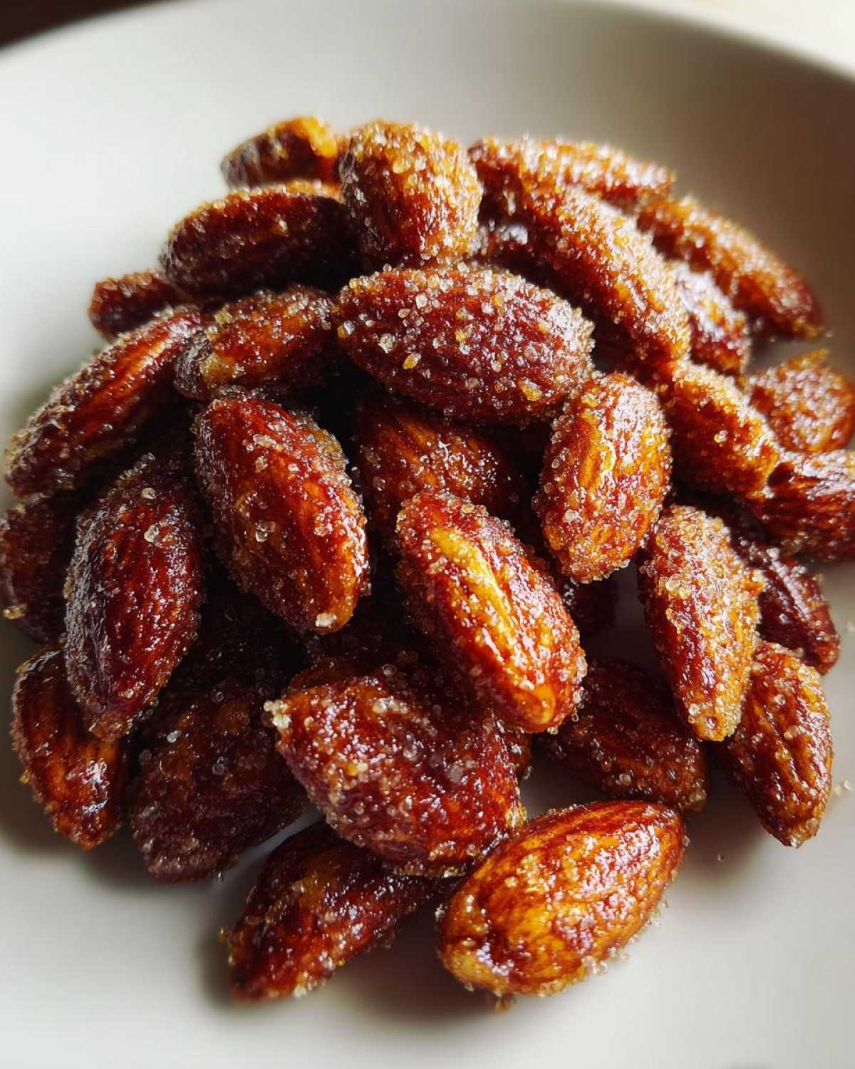 Cinnamon Sugar Roasted Almonds (Addictive Crunchy Snack) - detail 2