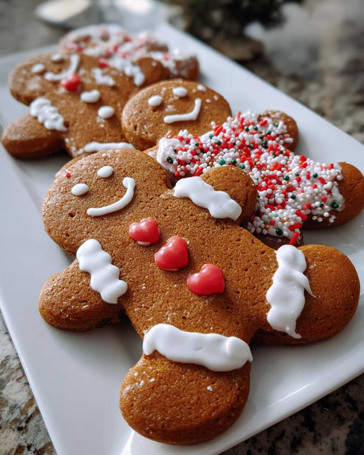 Classic Gingerbread Men Cookies (Spiced Christmas Tradition) - detail 3