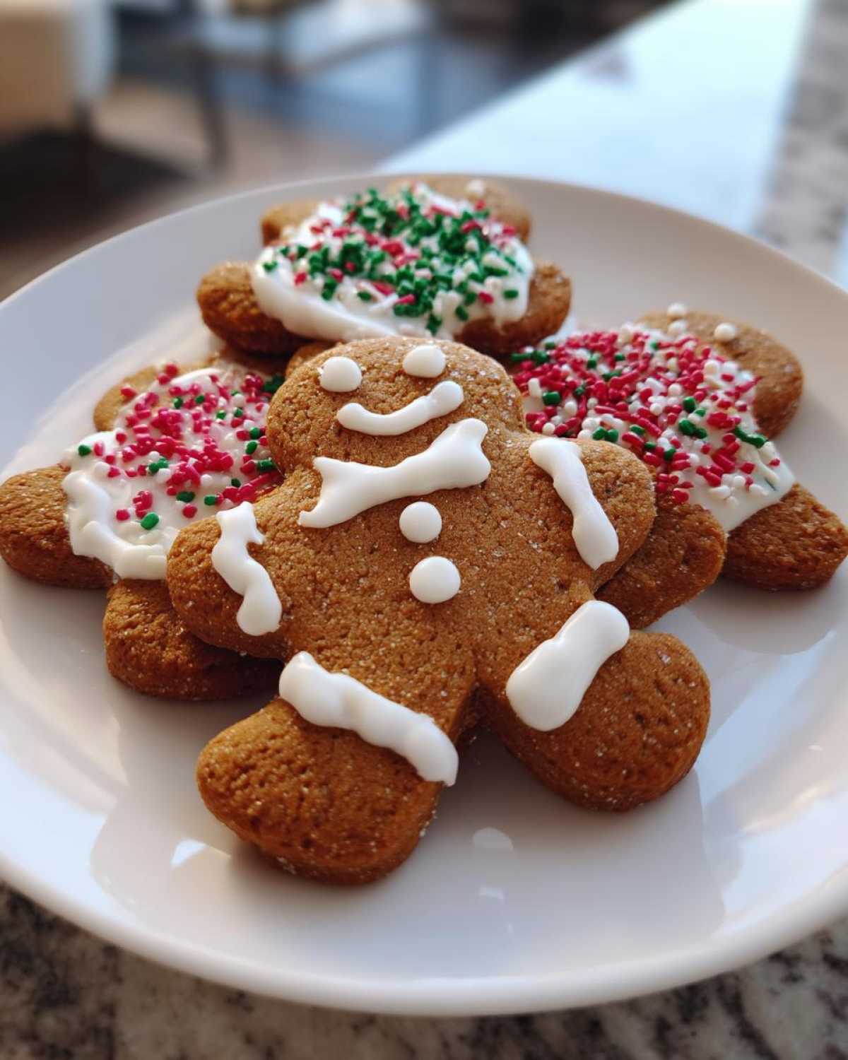 Classic Gingerbread Men Cookies (Spiced Christmas Tradition) - detail 2