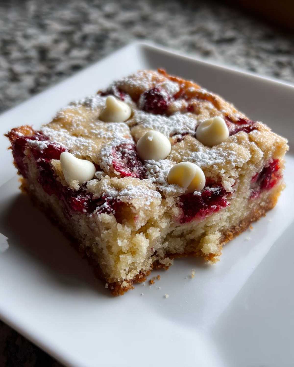 Copycat Cranberry Bliss Bars (Starbucks Holiday Treat) - detail 3
