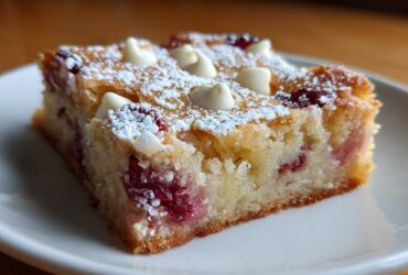 Copycat Cranberry Bliss Bars (Starbucks Holiday Treat)