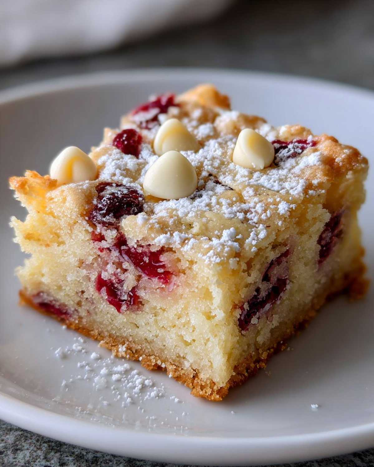 Copycat Cranberry Bliss Bars (Starbucks Holiday Treat) - detail 4