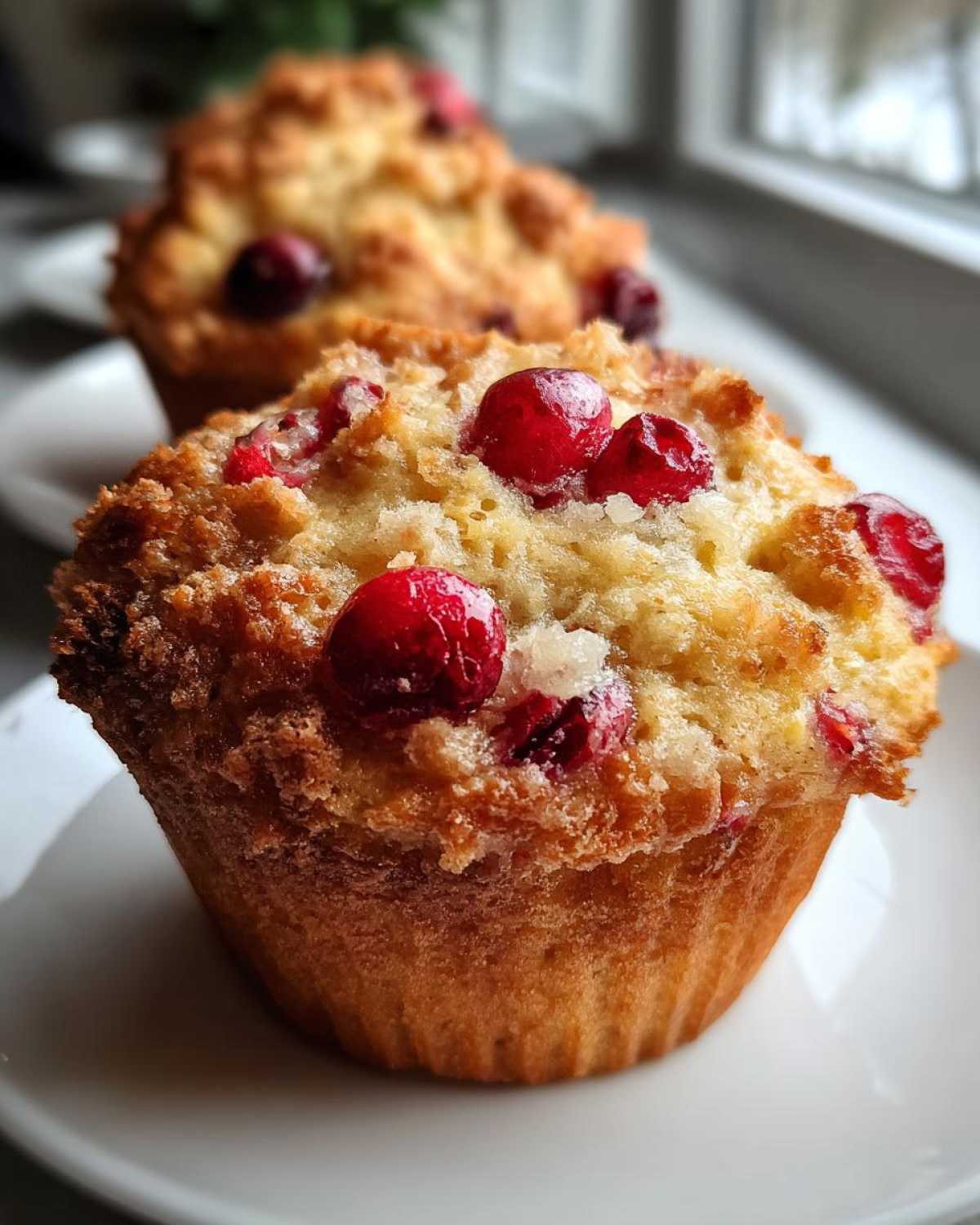 Cranberry Orange Muffins (Bright Morning Pick-Me-Up) - detail 1