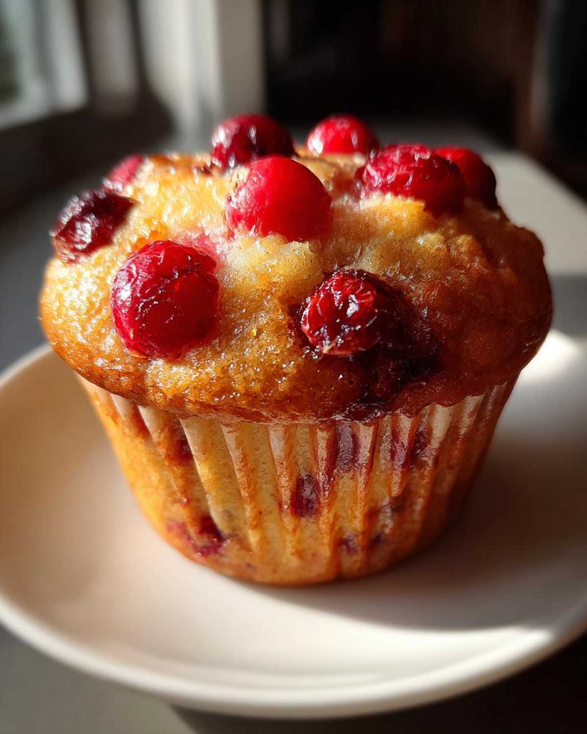 Cranberry Orange Muffins (Bright Morning Pick-Me-Up) - detail 3