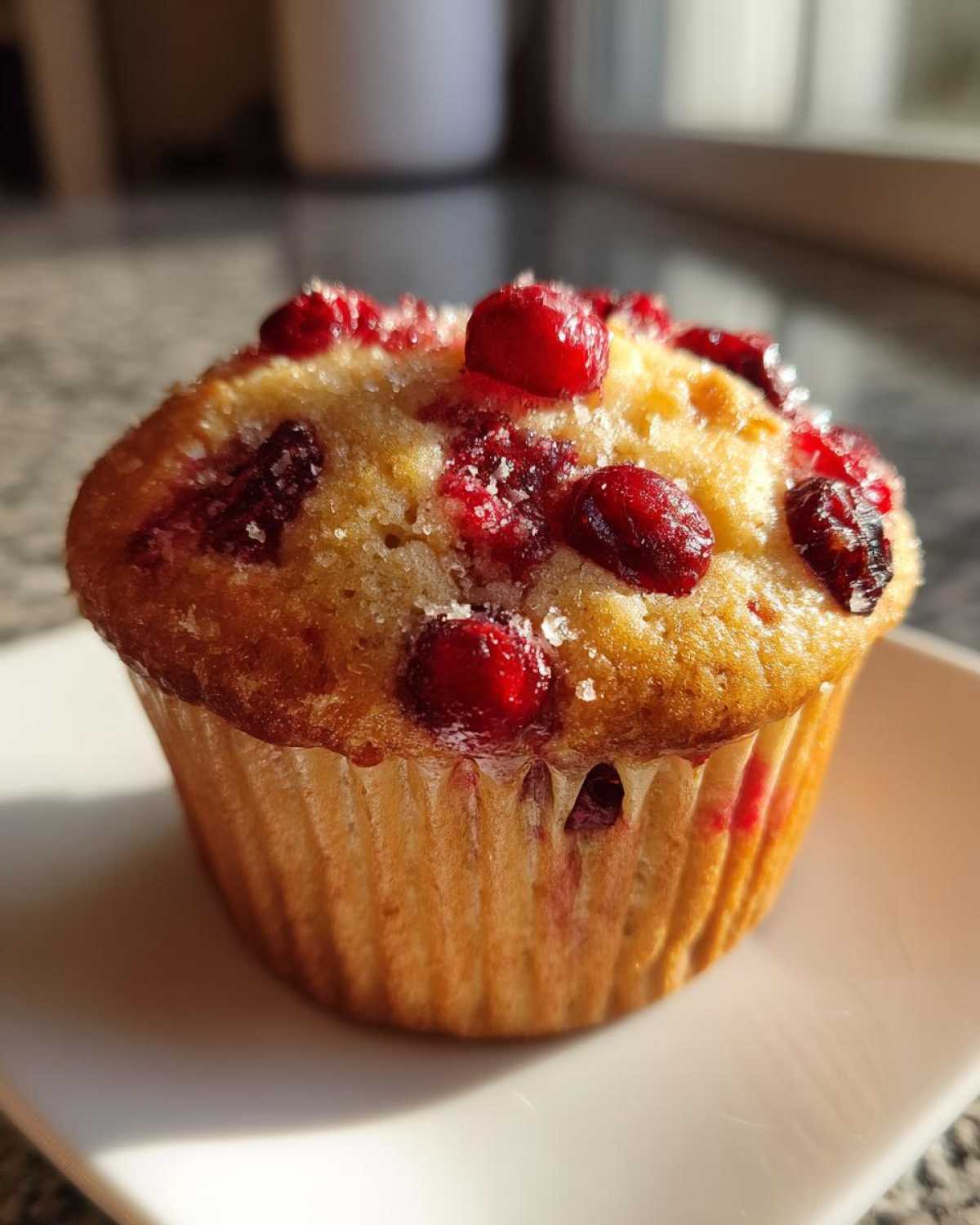 Cranberry Orange Muffins (Bright Morning Pick-Me-Up) - detail 4