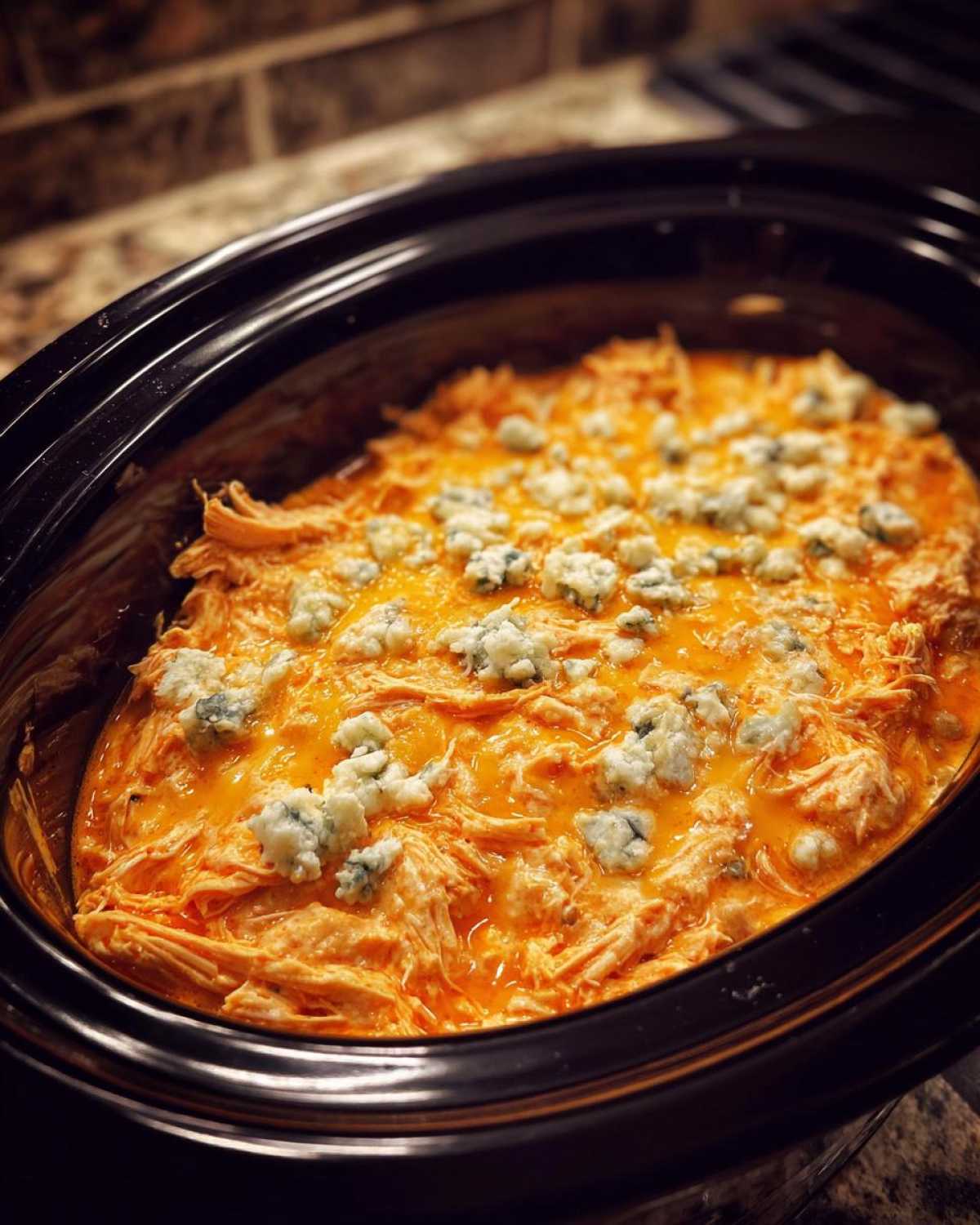 Crockpot Buffalo Chicken Dip (Ultimate Game Day Snack) - detail 2