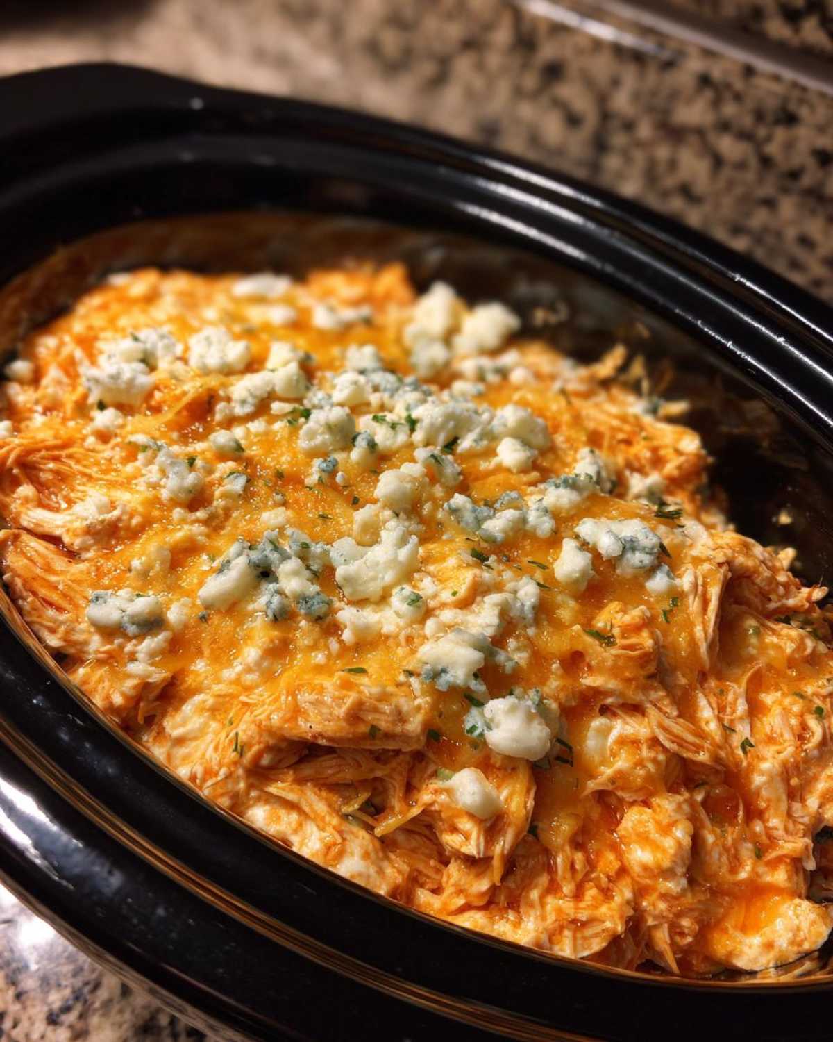 Crockpot Buffalo Chicken Dip (Ultimate Game Day Snack) - detail 4