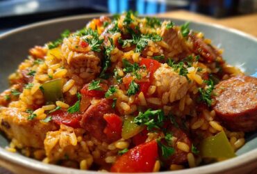 Easy Chicken and Sausage Jambalaya (One-Pot Southern Comfort)