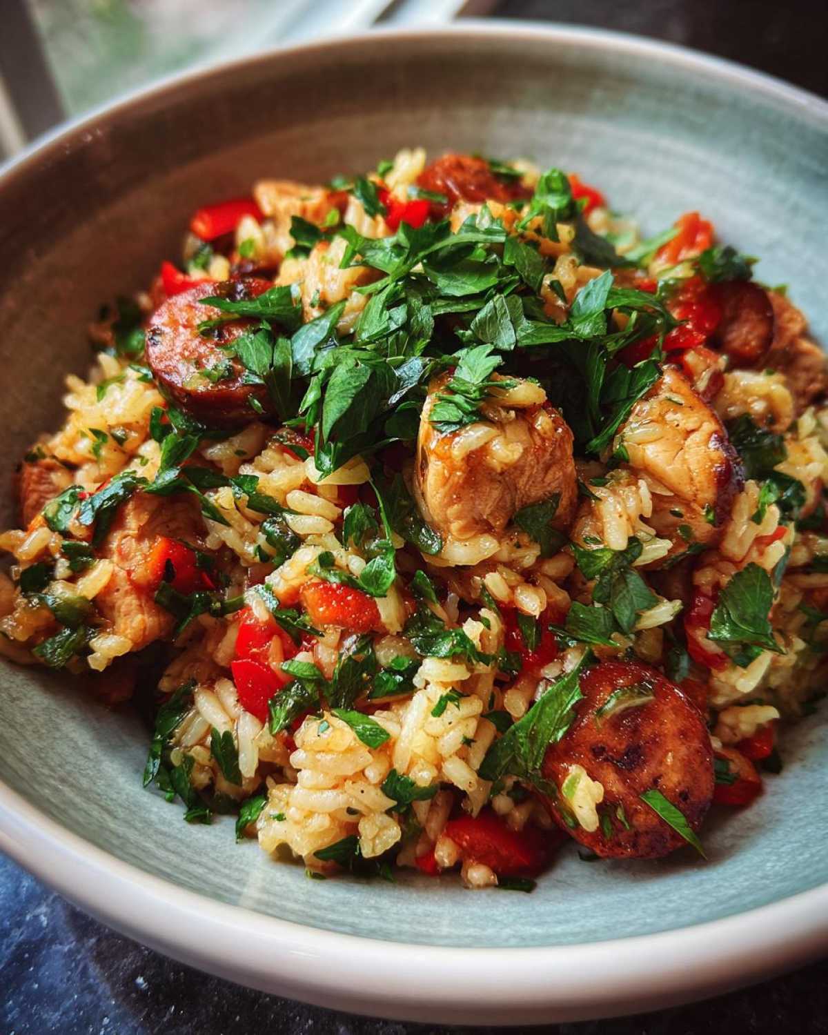 Easy Chicken and Sausage Jambalaya (One-Pot Southern Comfort) - detail 4