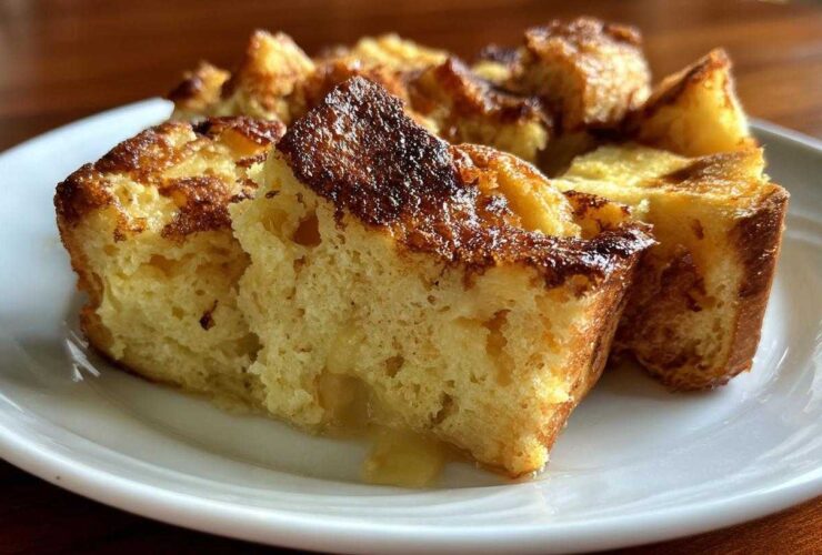 Eggnog French Toast Bake (Decadent Holiday Breakfast)