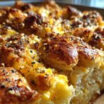 Everything Bagel Breakfast Casserole (Savory Brunch Bake)