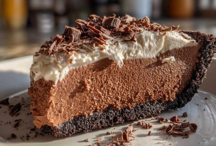 French Silk Pie (Creamy Chocolate No-Bake Filling)
