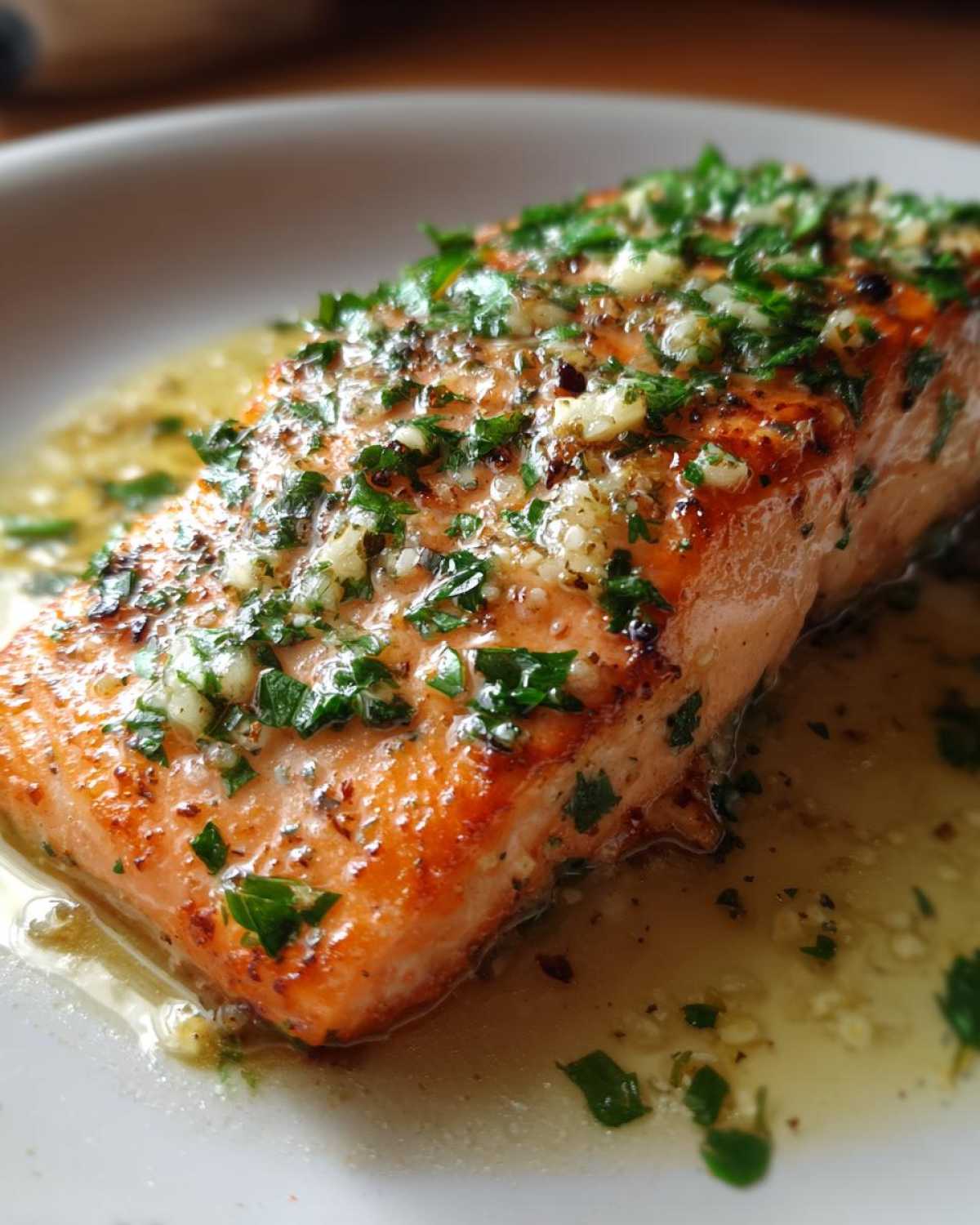 Garlic Butter Baked Salmon (15-Minute Dinner Elegance) - detail 1