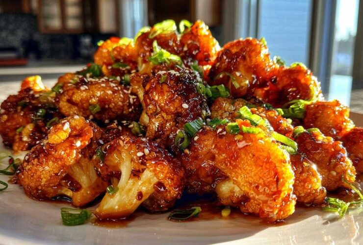 General Tso’s Cauliflower (Takeout-Style Vegan Dinner)