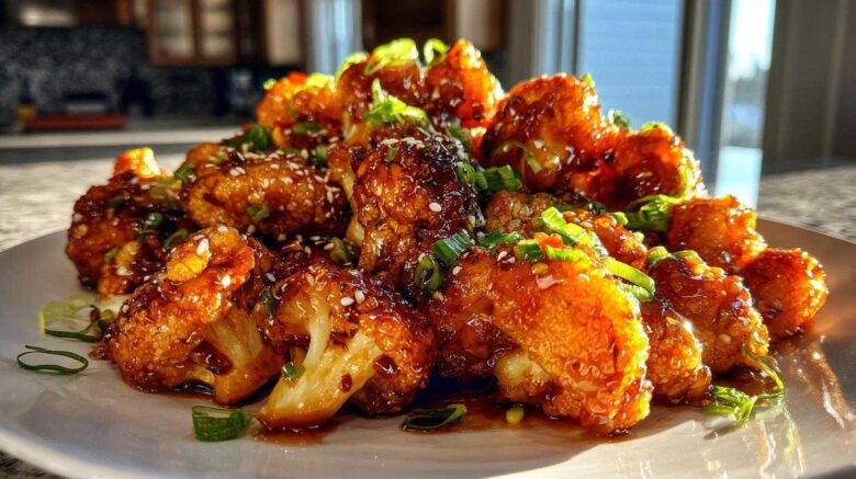 General Tso’s Cauliflower (Takeout-Style Vegan Dinner)