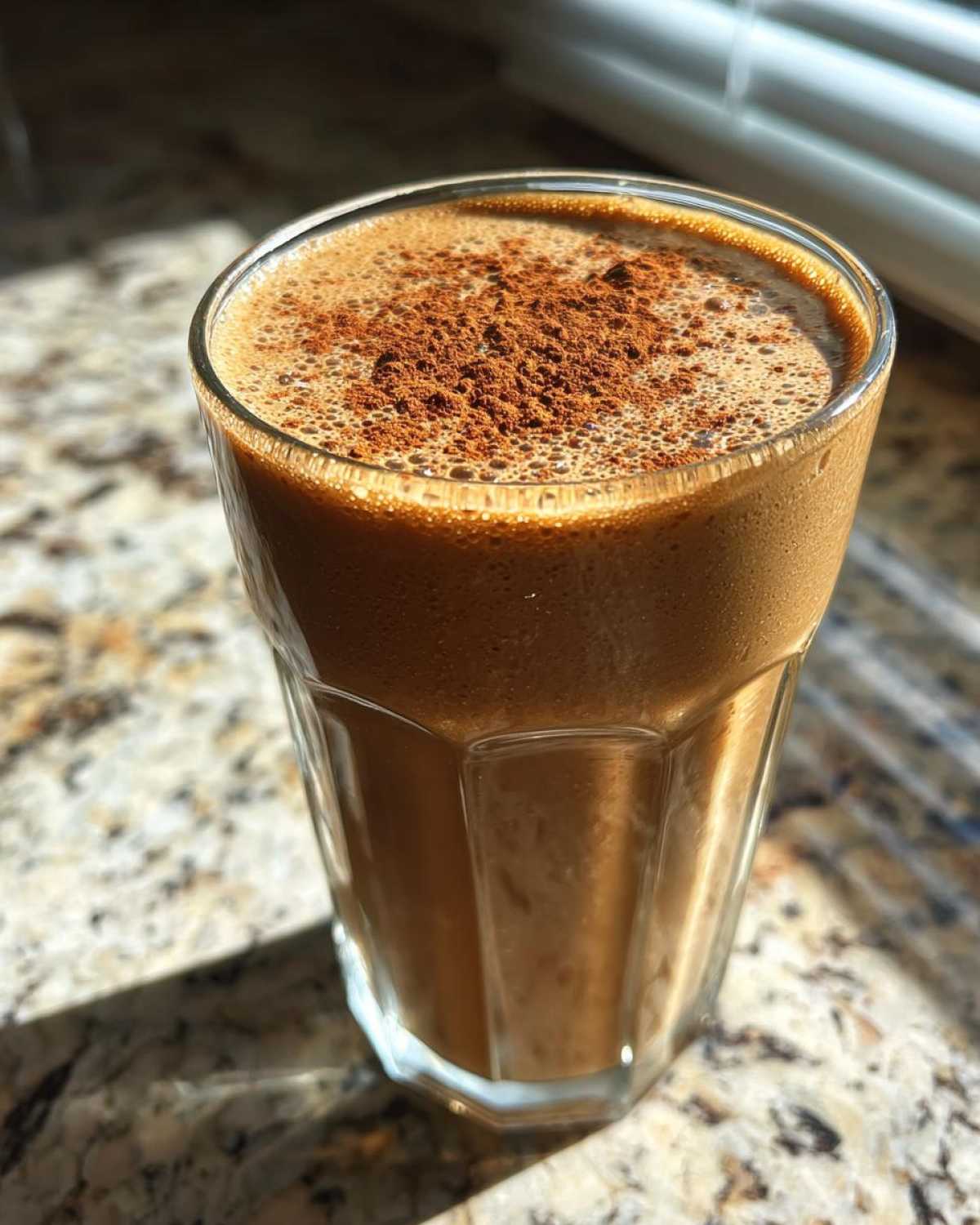 Gingerbread Protein Smoothie (Healthy Holiday Breakfast) - detail 4