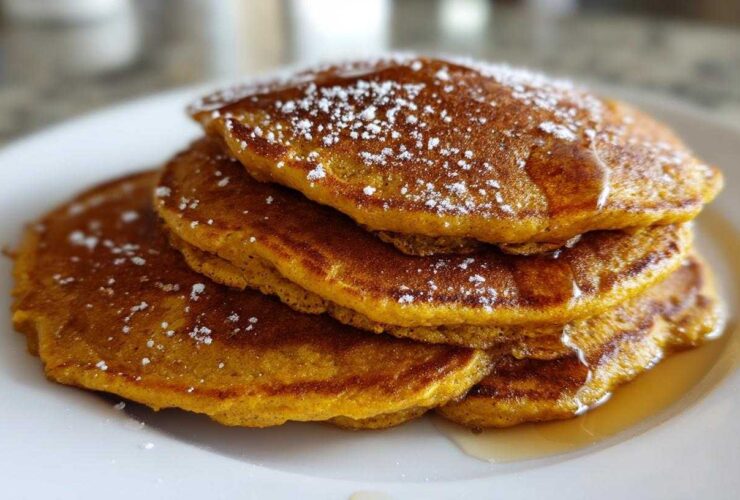 Gluten-Free Pumpkin Pancakes (Fluffy Fall Breakfast)