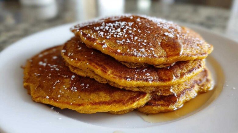 Gluten-Free Pumpkin Pancakes (Fluffy Fall Breakfast)