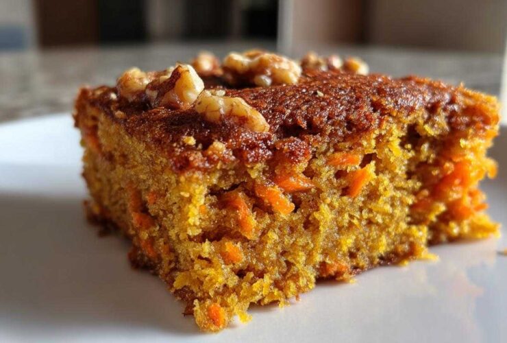 Healthy Carrot Cake Bars (Low Sugar, High Flavor)