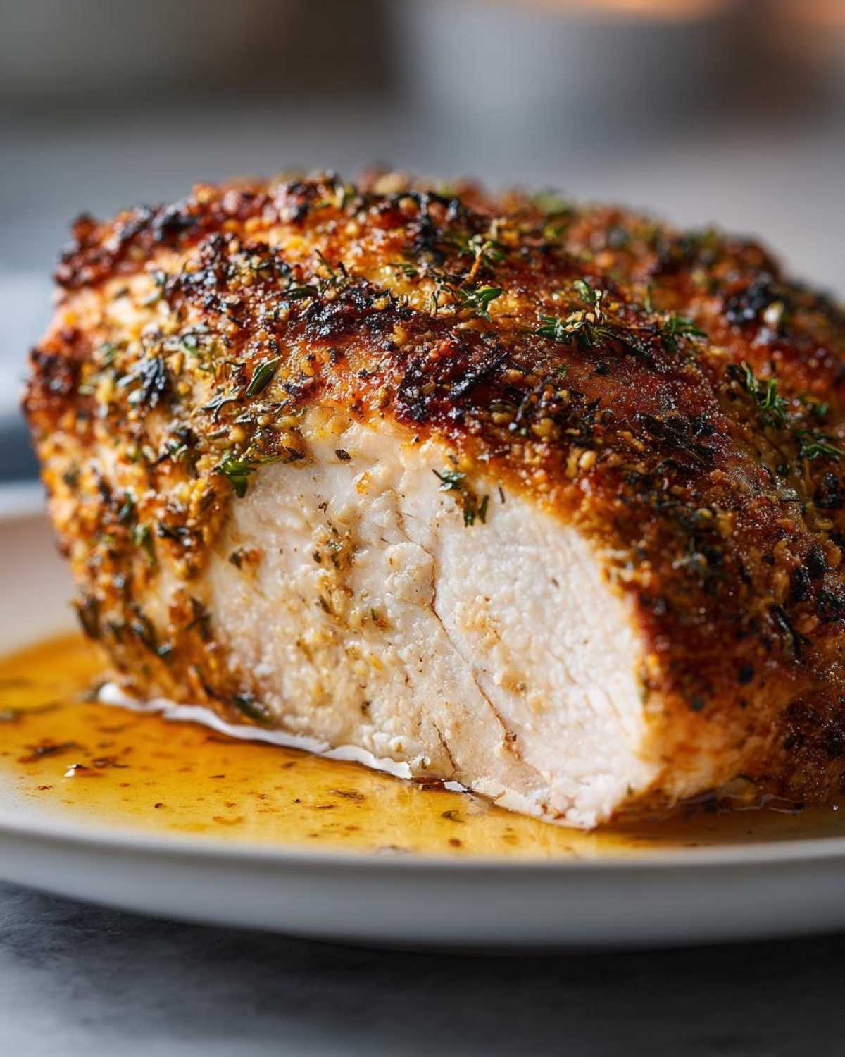 Herb-Roasted Turkey Breast (Thanksgiving Dinner for a Small Crowd) - detail 1