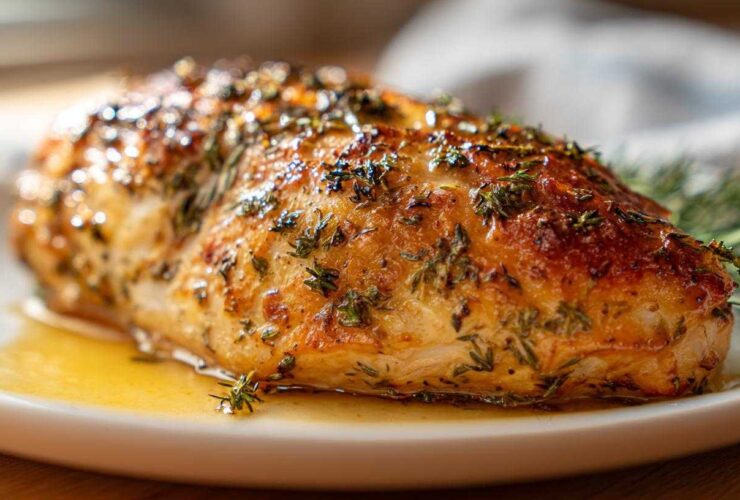 Herb-Roasted Turkey Breast (Thanksgiving Dinner for a Small Crowd)