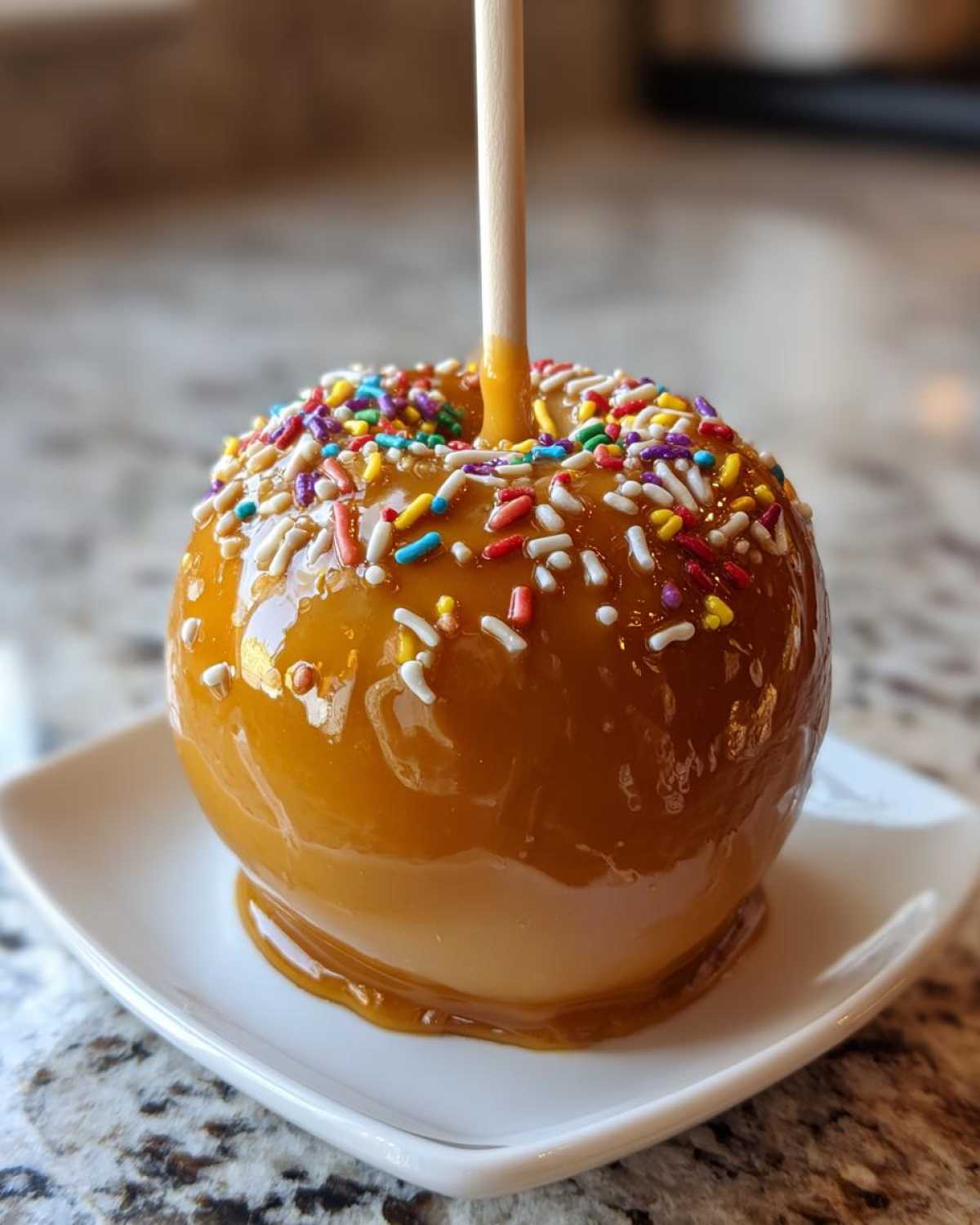 Homemade Caramel Apples (Fun Fall Treat) - detail 2