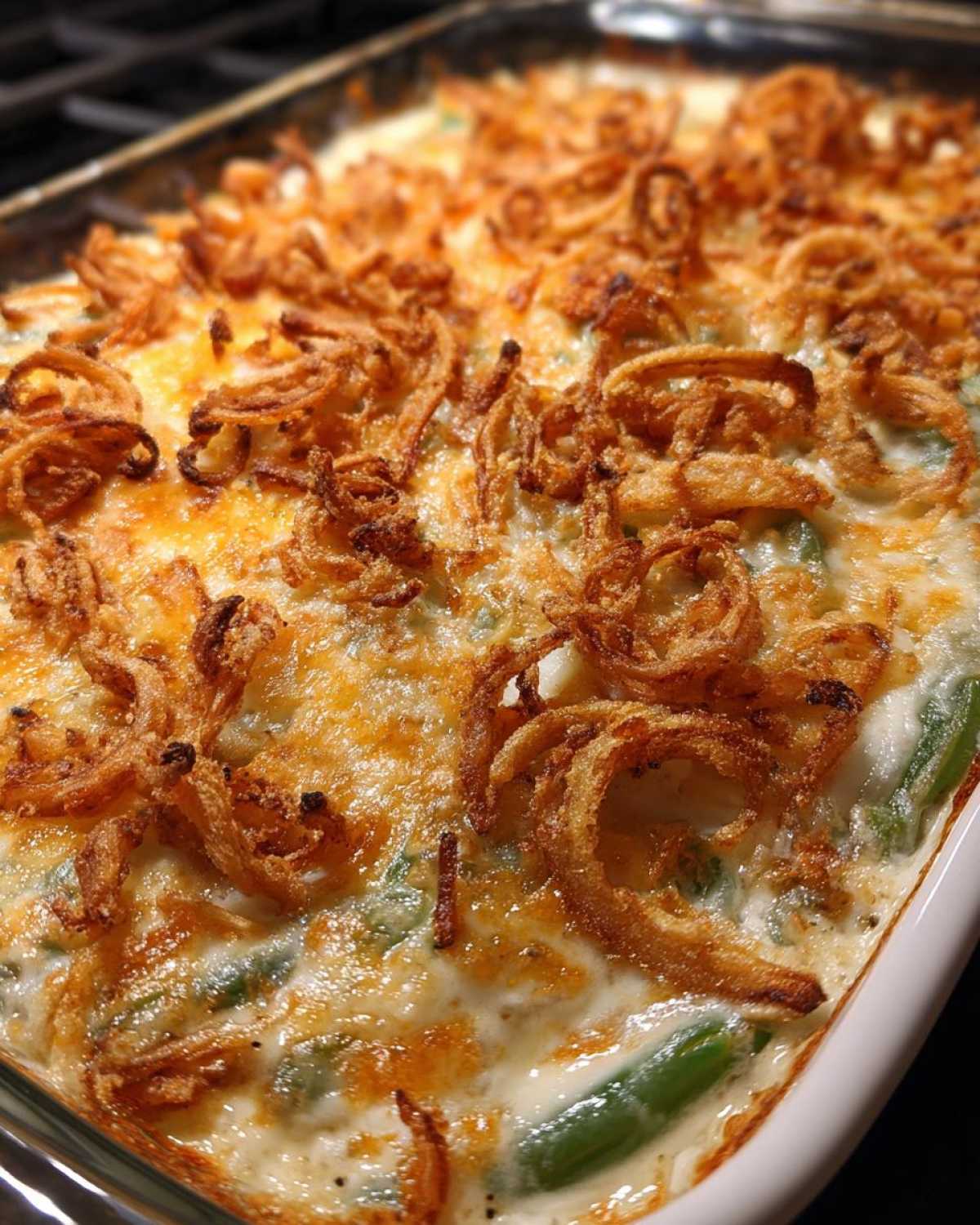 Homemade Green Bean Casserole (Thanksgiving Classic from Scratch) - detail 4